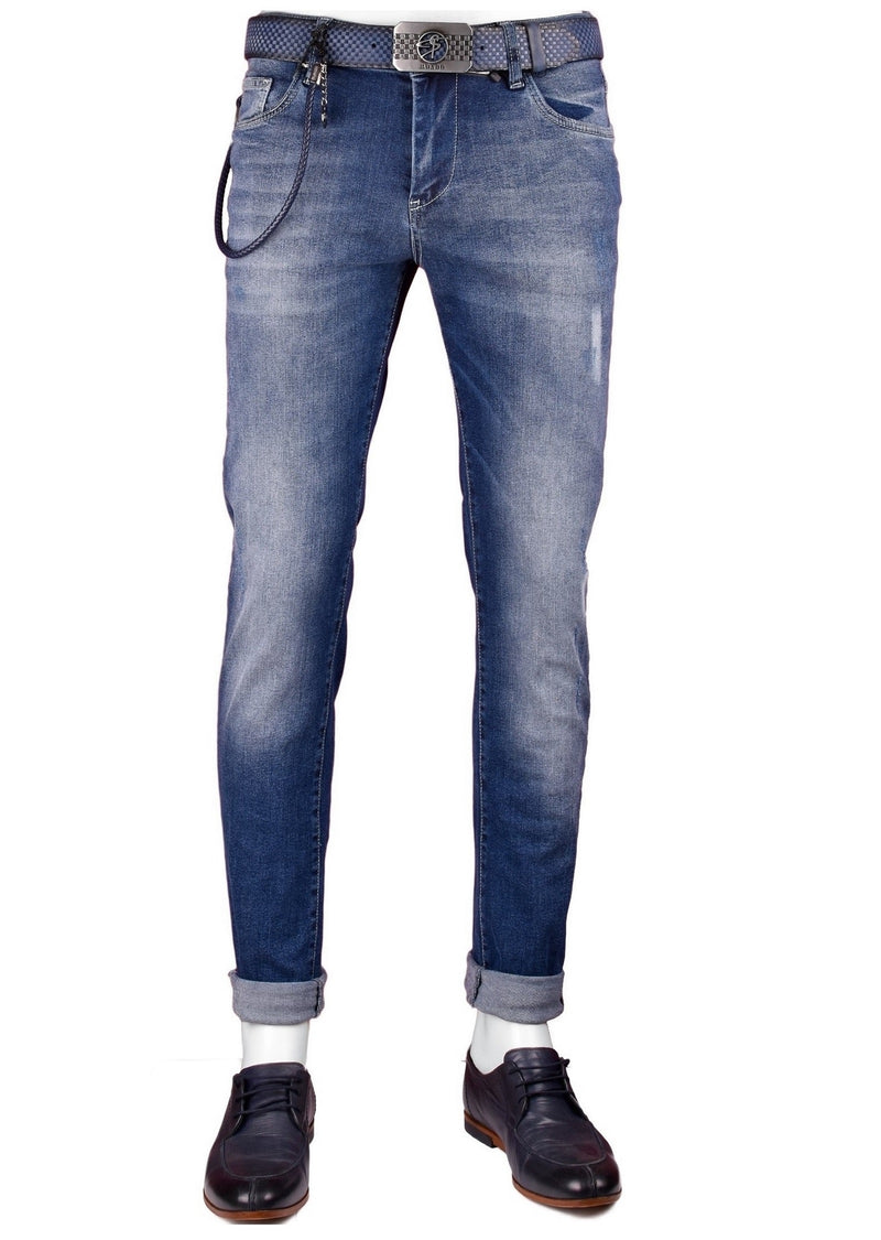 La Core Medium Wash Slim Fit Jeans