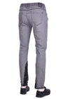 Gray "Two Zippered Pocket" Jeans