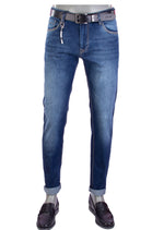 Blue "Rodeo" Slim Fit Straight Jeans