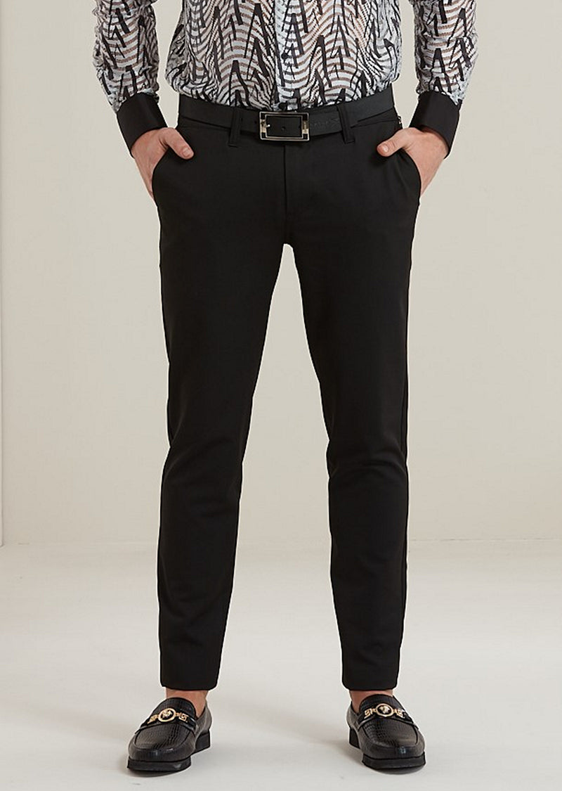 Black Slim-Fit Performance  2-Pieces Suit