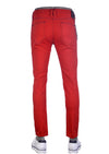 Red Luxe Slim Fit Jeans