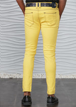 Yellow Luxe Slim Fit Jeans