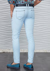 Baby Blue Luxe Slim Fit Jeans
