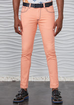Orange Luxe Slim Fit Jeans