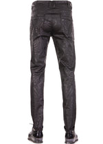 Black Aztec Print 2-Pieces Suit