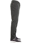Green Performance Side Zipper Pants