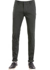 Green Performance Side Zipper Pants