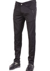 Black Side "V-Zipper" Tech Pants