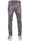 Gray Swirl Tie-Dye Jeans