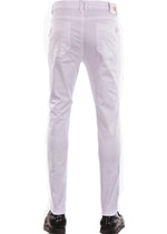 White Gold "Pocket" Studded Pants