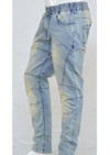 Moto Jogger Light Wash Jeans