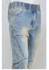 Moto Jogger Light Wash Jeans