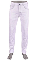White Washed Stretch Slim Fit Jeans