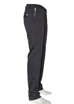 Black Gold Zipper Tech Pants