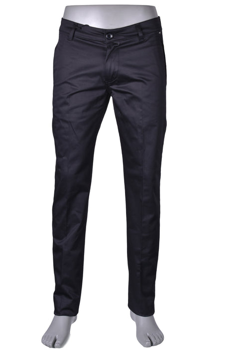 Black "Soho" Five Pocket Stretch Pants