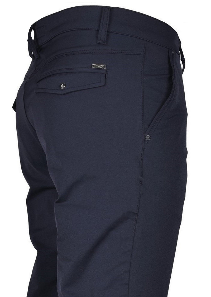 Black Side Pocket Comfort Tech Pants