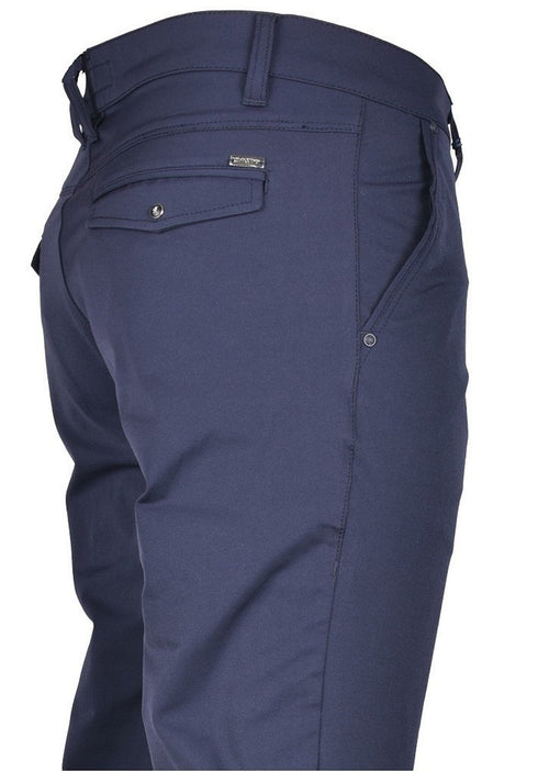 Navy Side Pocket Comfort Tech Pants