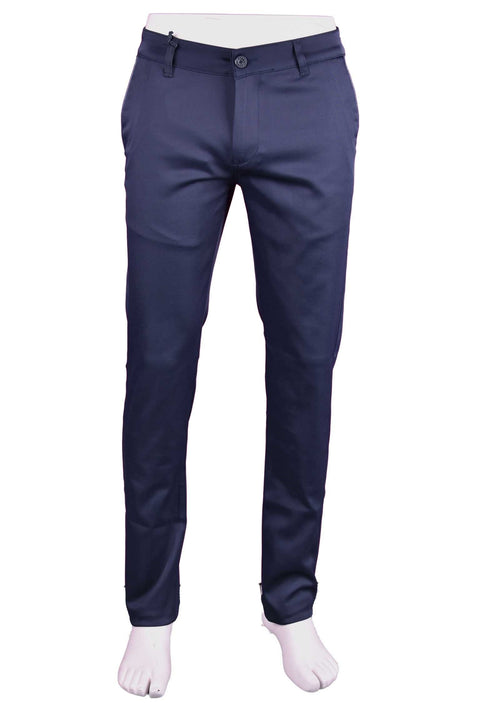 Navy "Kosmo" Tech Stretch Fit Pants