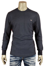 Blue Performance Textured Sweater