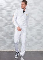 White Gold Border 2-pieces Tracksuit