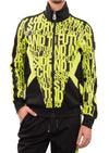 Neon Green "Words" 2-pcs Tracksuit