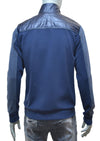 Navy Blue Zipper Hybrid Jacket