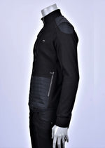Black Lux Softshell Hybrid Jacket