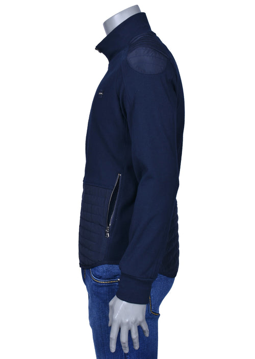 Navy Lux Softshell Hybrid Jacket
