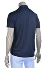 Navy Micro Touch Stripe Polo