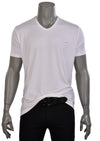White Gold Micro Rhinestone Tee