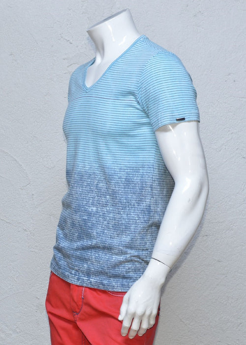 Light Blue Degraded Tee