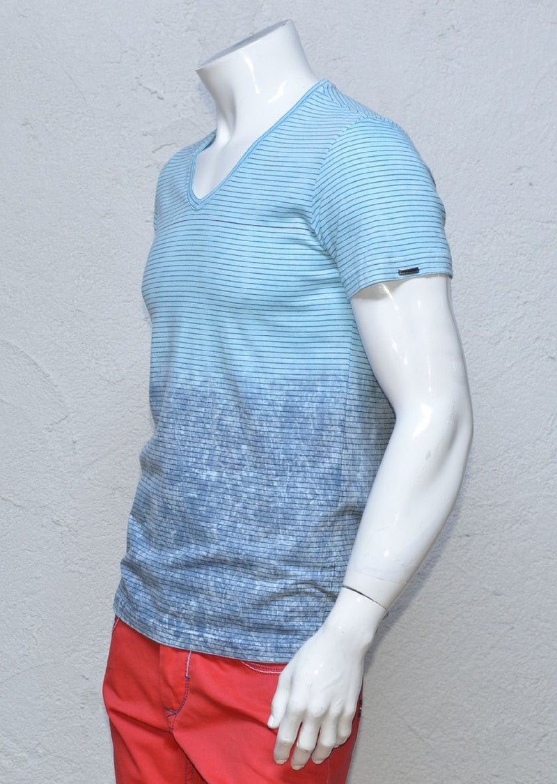 Light Blue Degraded Tee