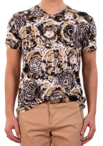 Brown 'Dream' Spandex Print Tee