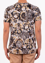 Brown 'Dream' Spandex Print Tee