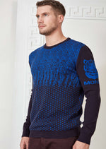 Royal Blue "The Tiger" Sweater