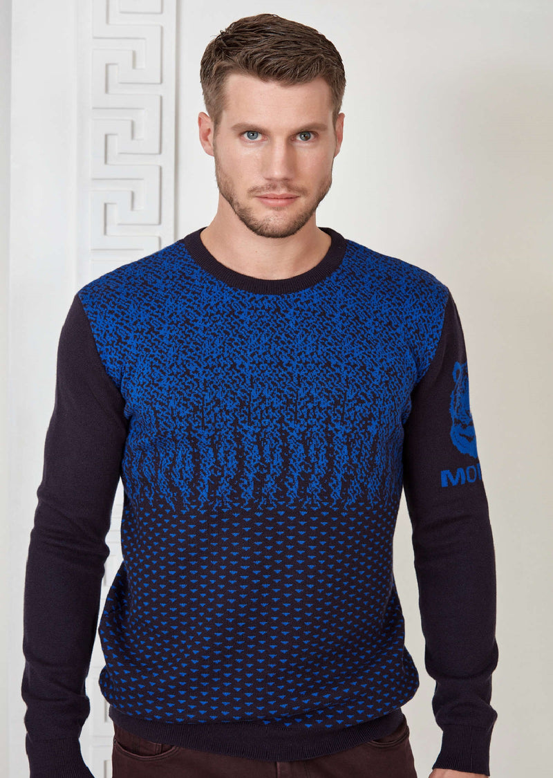 Royal Blue "The Tiger" Sweater
