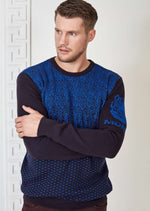 Royal Blue "The Tiger" Sweater