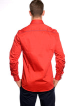 Red "Duke" Long Sleeve Shirt